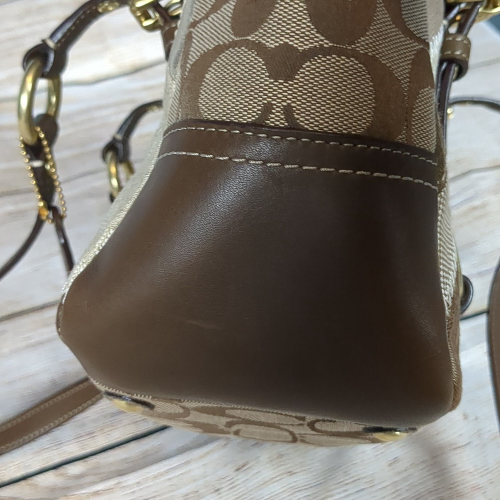 Coach gallery patchwork tote handbag - Picture 8 of 11